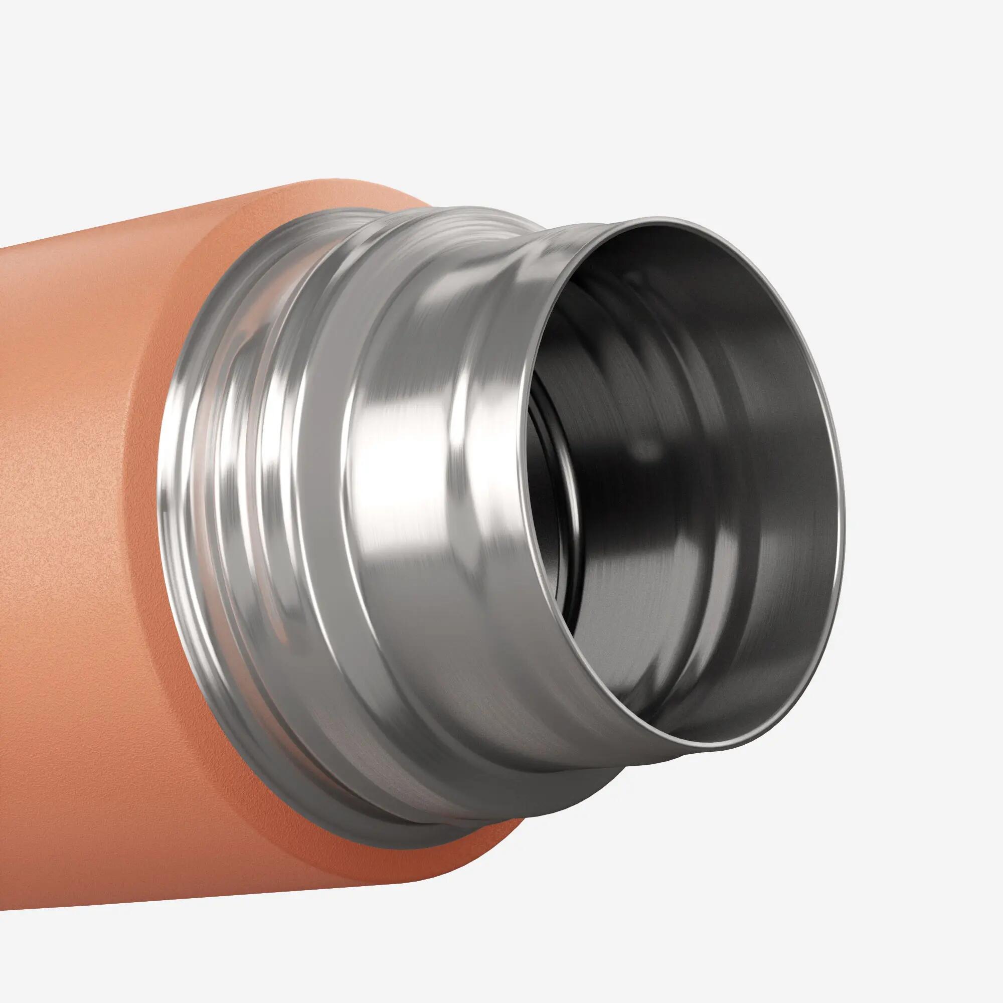 Thermosfles RVS met beker 0.4L, koraal 11/12