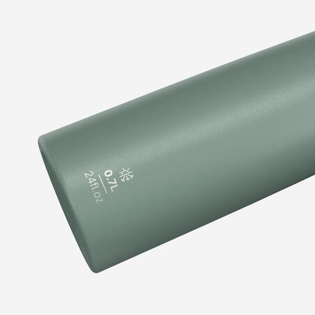 Термос 0,7 л з чашкою для туризму з неіржавної сталі зелений