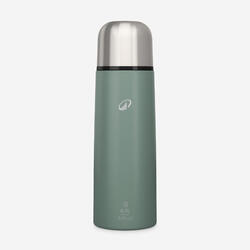 Bouteille isotherme inox 0,7L avec gobelet pour la randonnée - vert