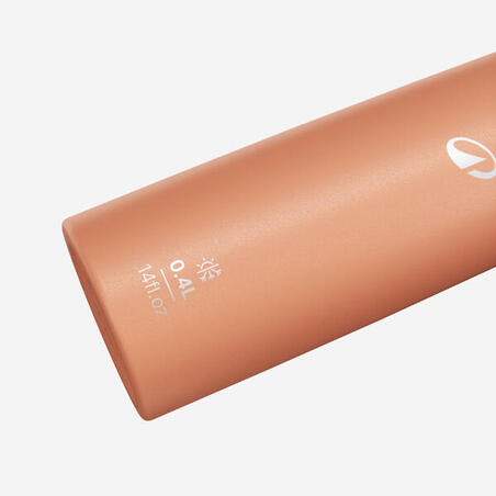 Термос з неіржавної сталі 0,4 л для туризму оранжевий