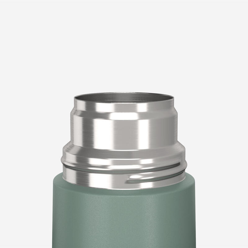 Termos inox 0,7L cu pahar pentru drumeție Verde
