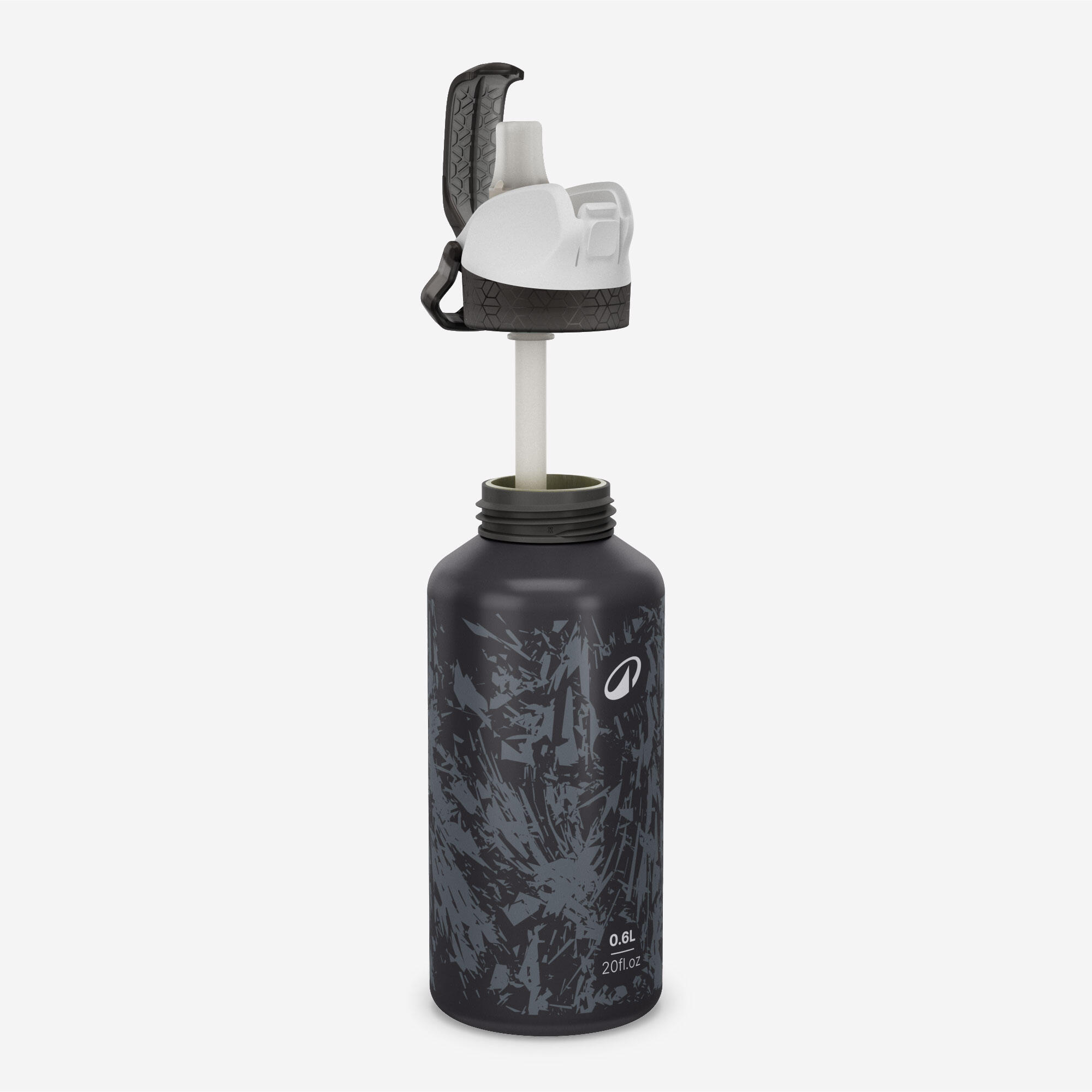 Bouteille en aluminium avec bouchon instantané enfant 0,6 L, 500 2/9