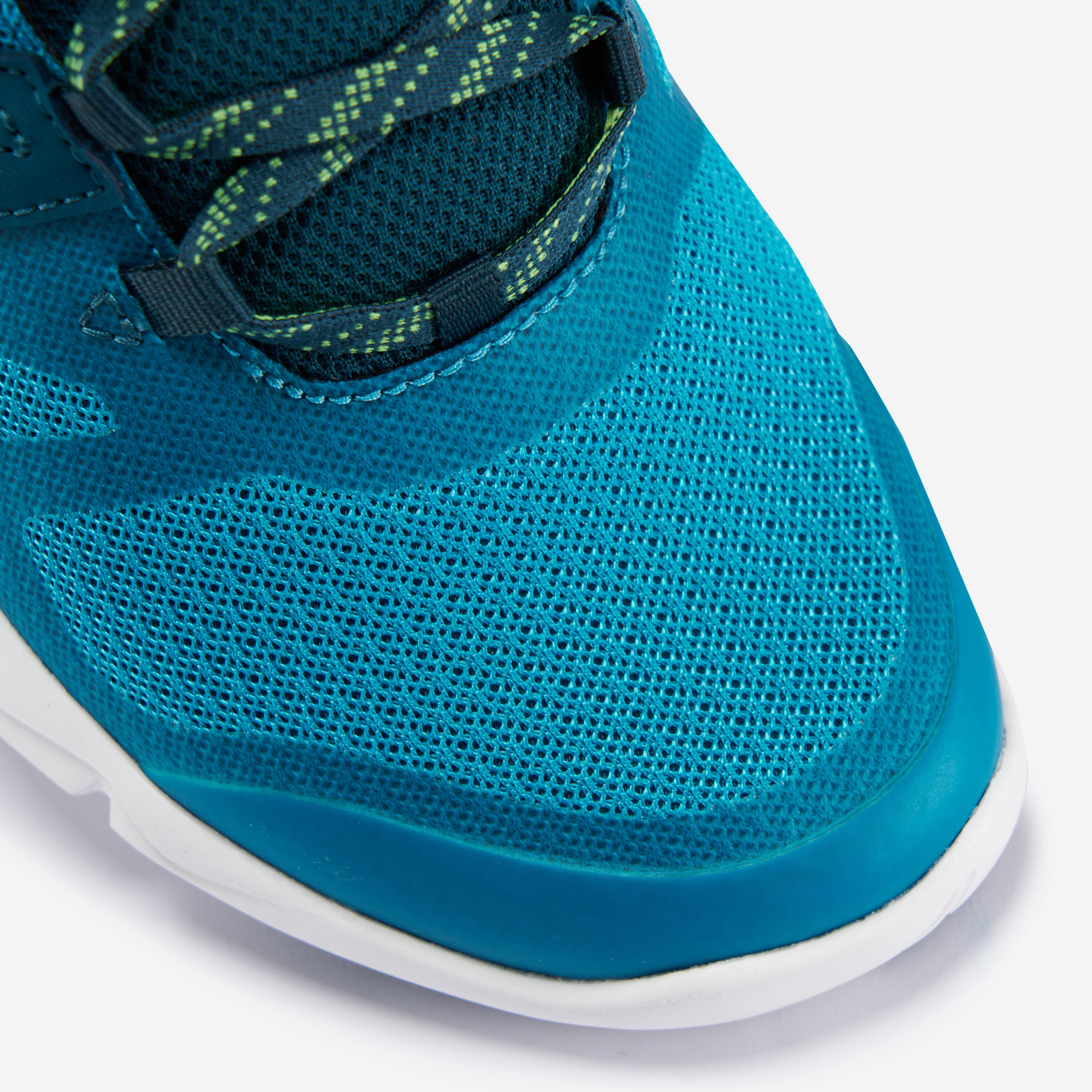 Gebraucht - Sportschuhe Kinder Klettverschluss atmungsaktiv - PW540 blau/gelb 5/15