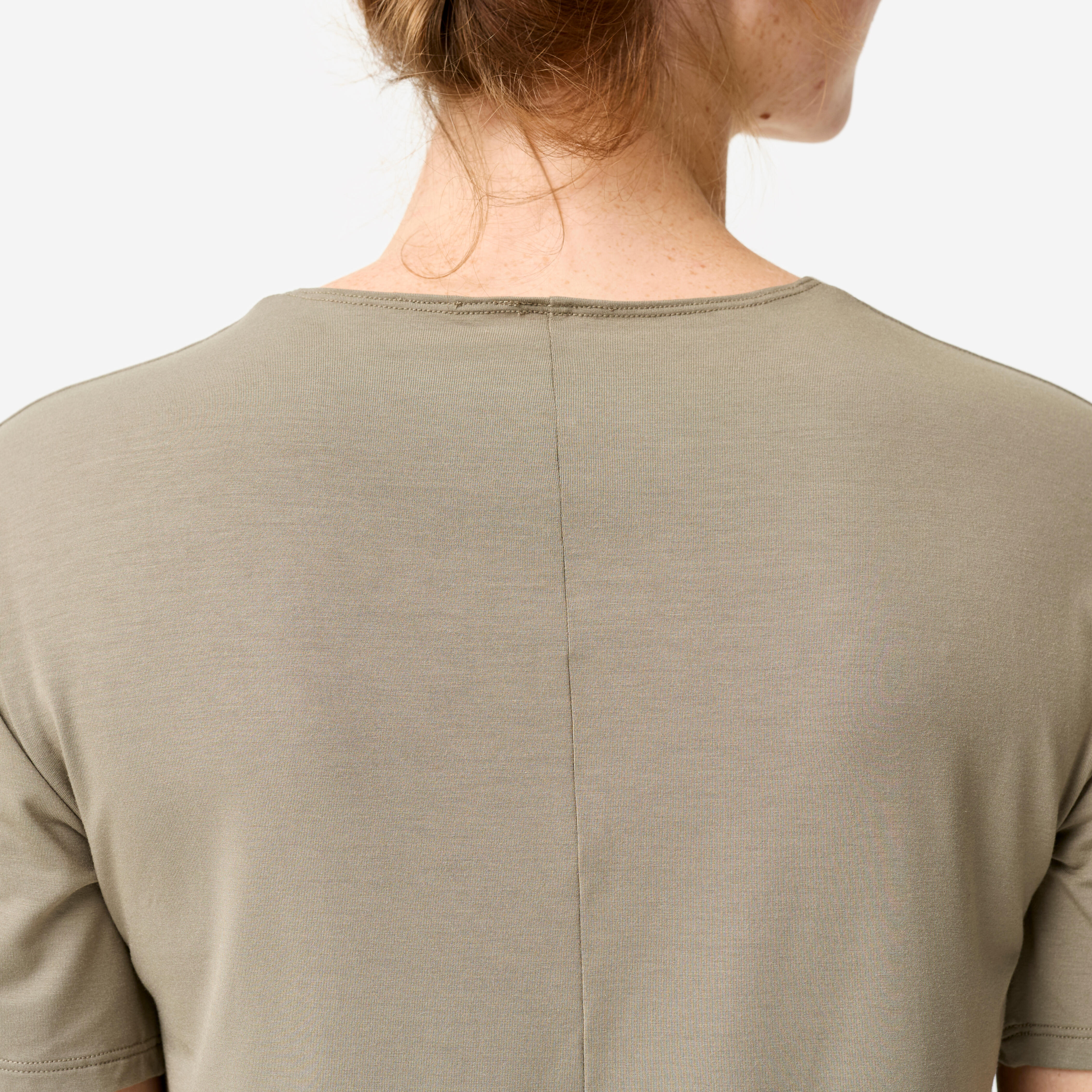 T-shirt twist, brun - DECATHLON