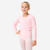 Cache coeur danse classique rose fille