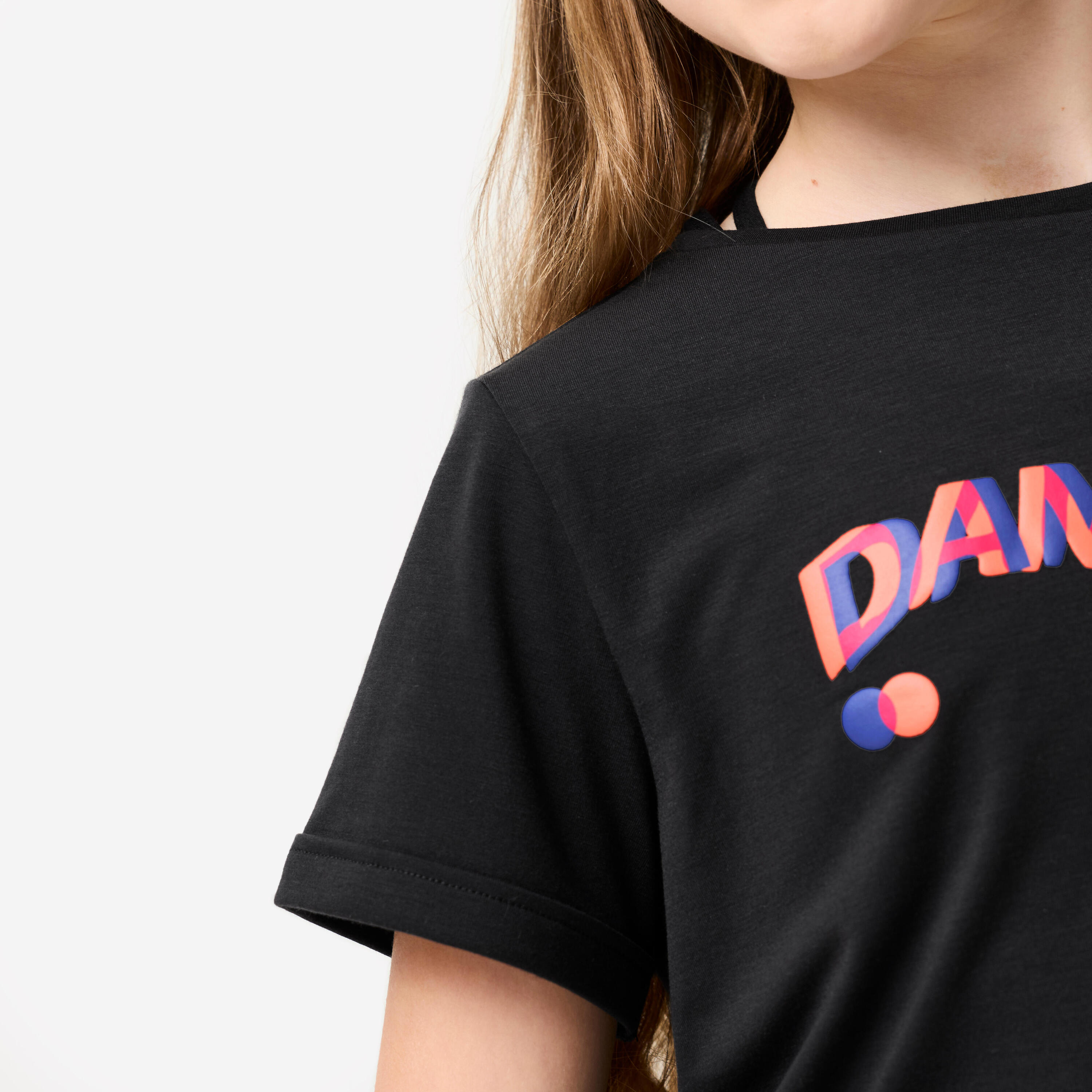 T-shirt court de danse moderne enfant 6/11