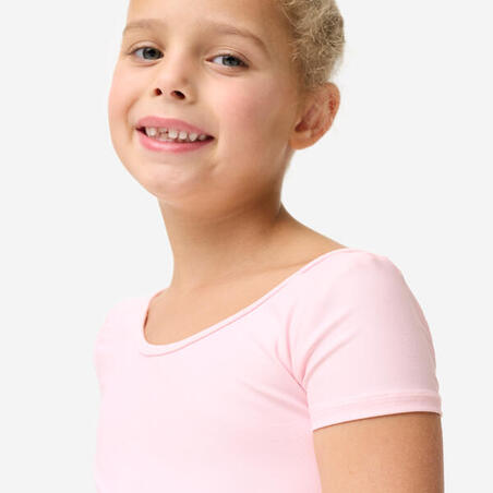 Купальник зі спідницею для балету рожевий