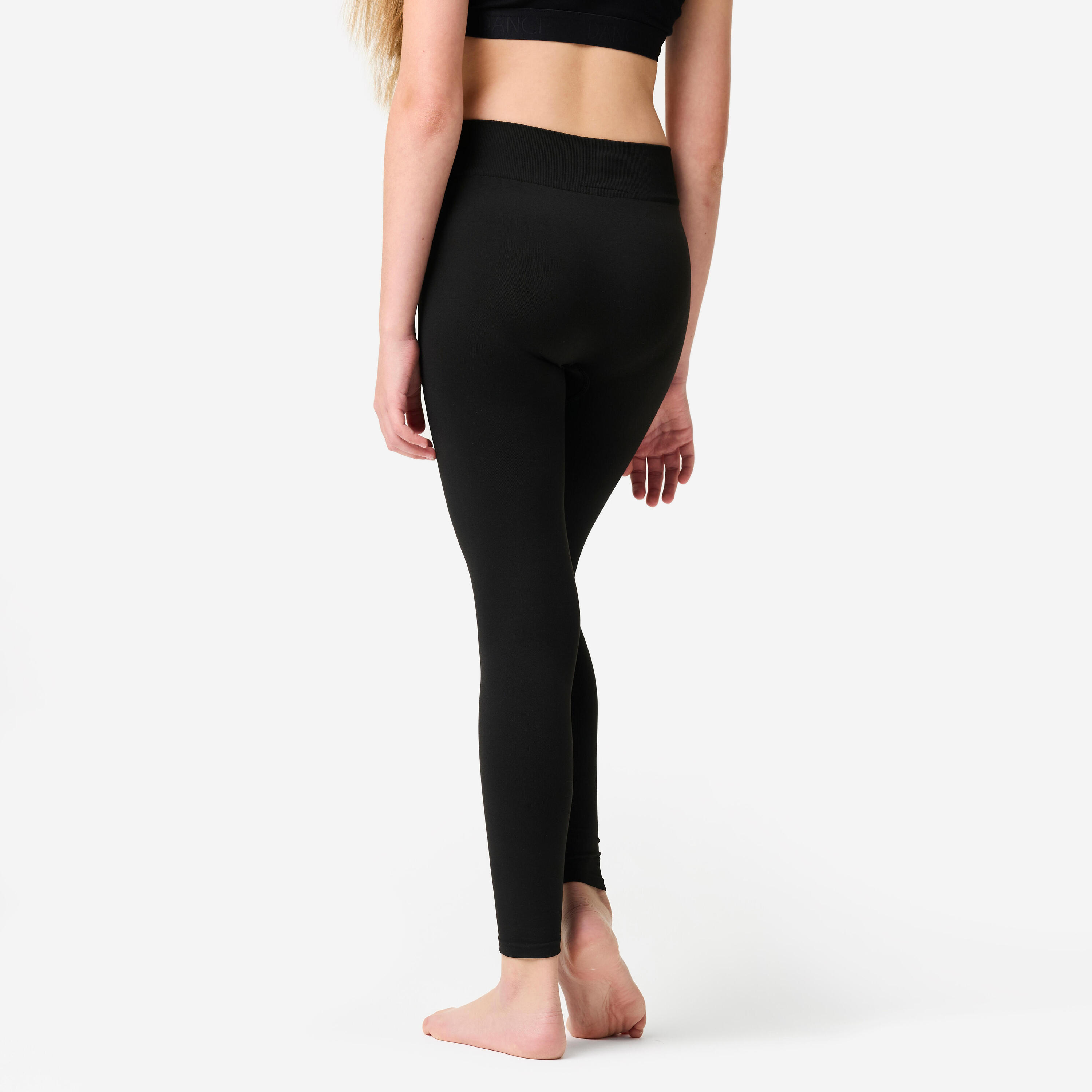 Legging de danse moderne à taille haute enfant 4/11