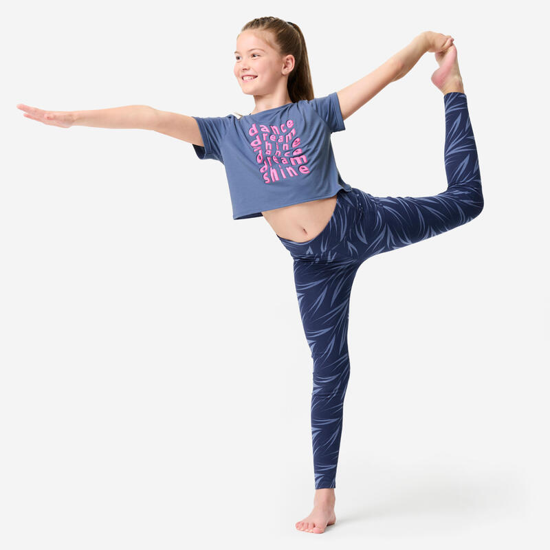 Lány tánc crop top 