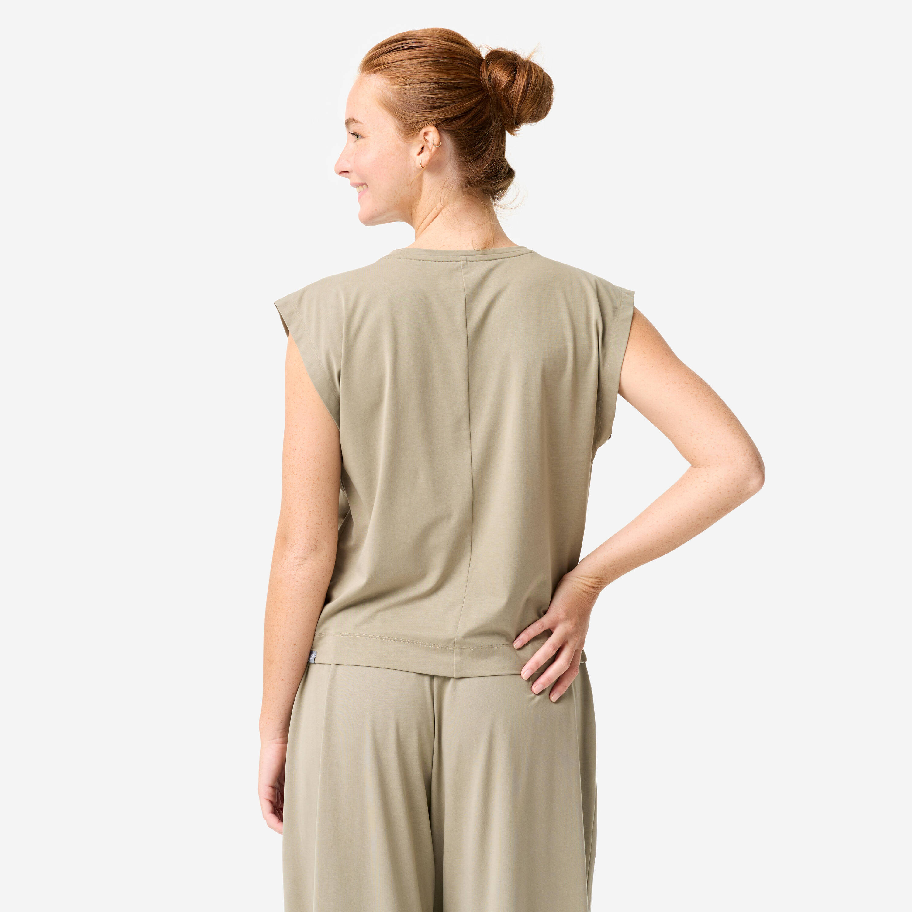 Women's Yoga Retreat Tank Top - Green -  5