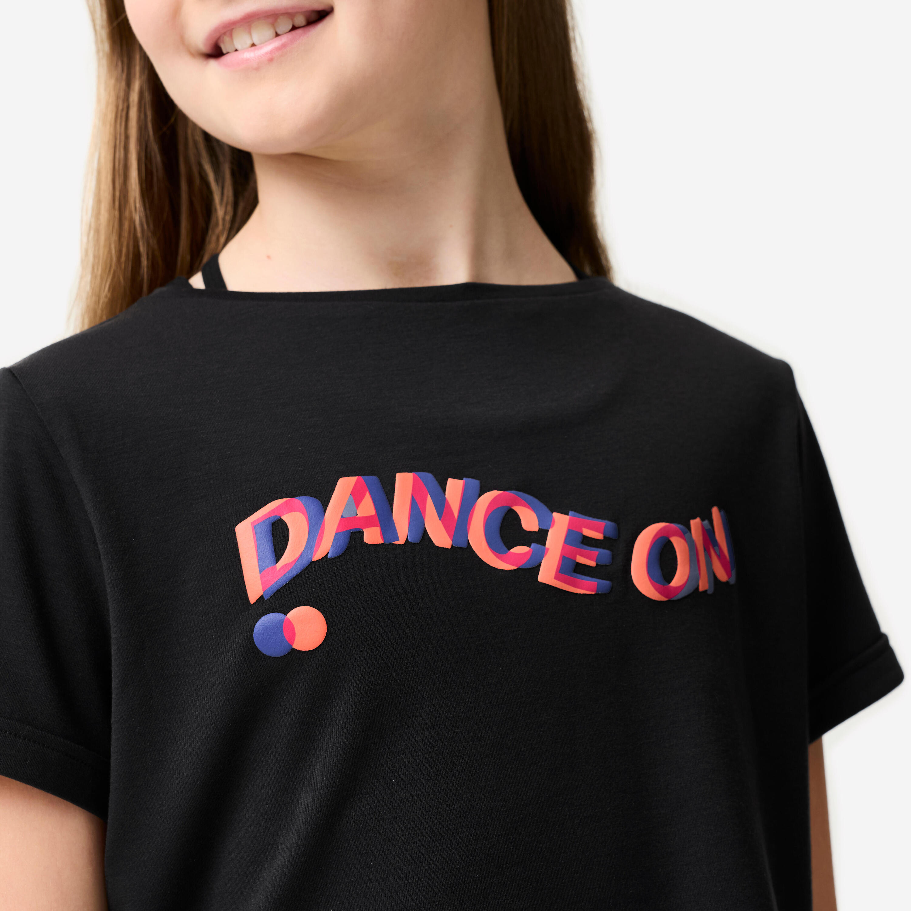 T-shirt court de danse moderne enfant 5/11