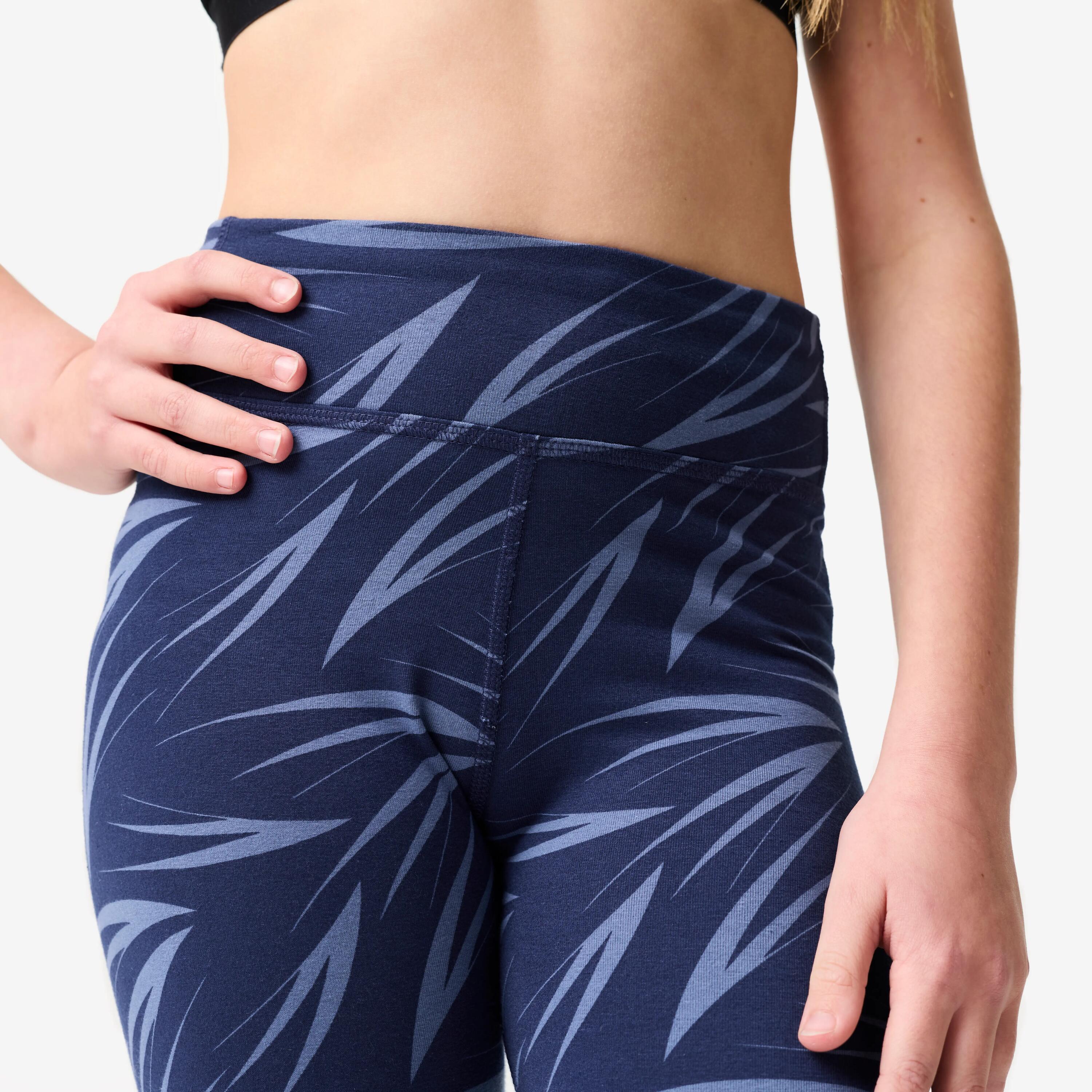 Legginsy do tańca nowoczesnego dla dzieci Starever wysoki stan 3/10