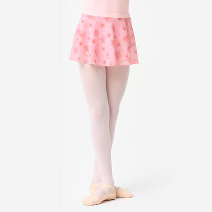 Jupette pour danse classique, imprimé rose