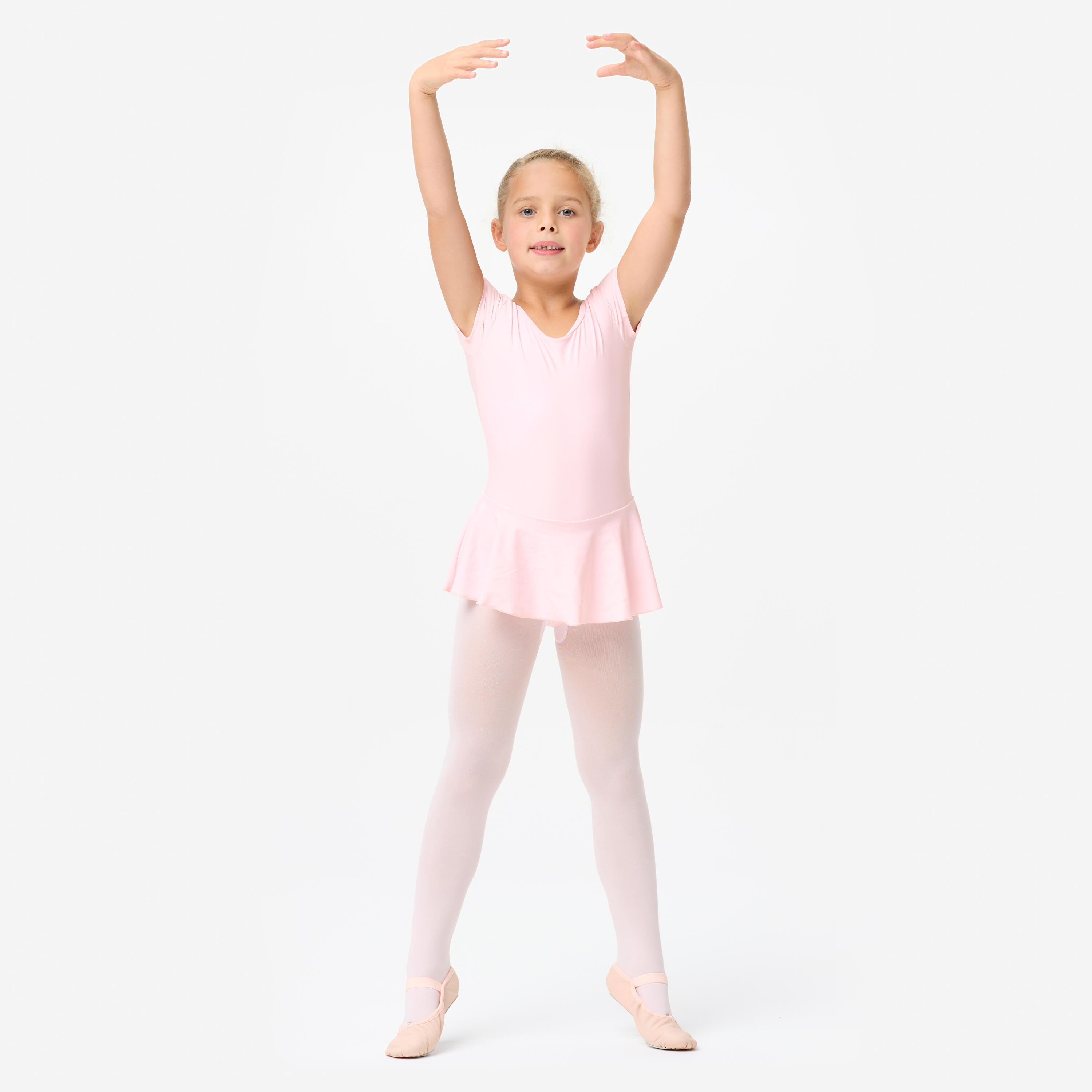 Léotard à jupette de danse classique enfant 2/10