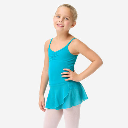 Tunique de danse classique fille parme.