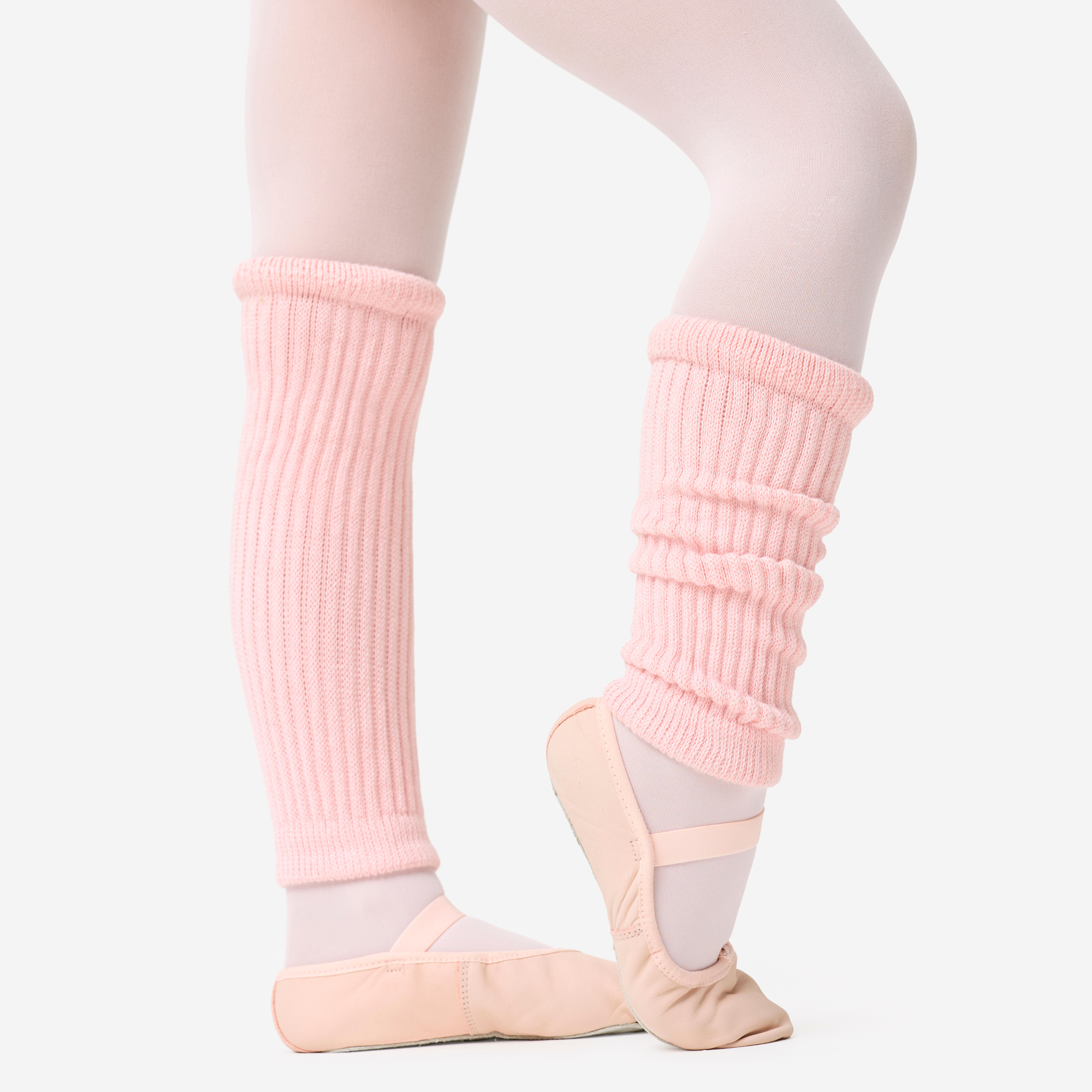 Girls' Dance Leg Warmers - Pink - DOMYOS