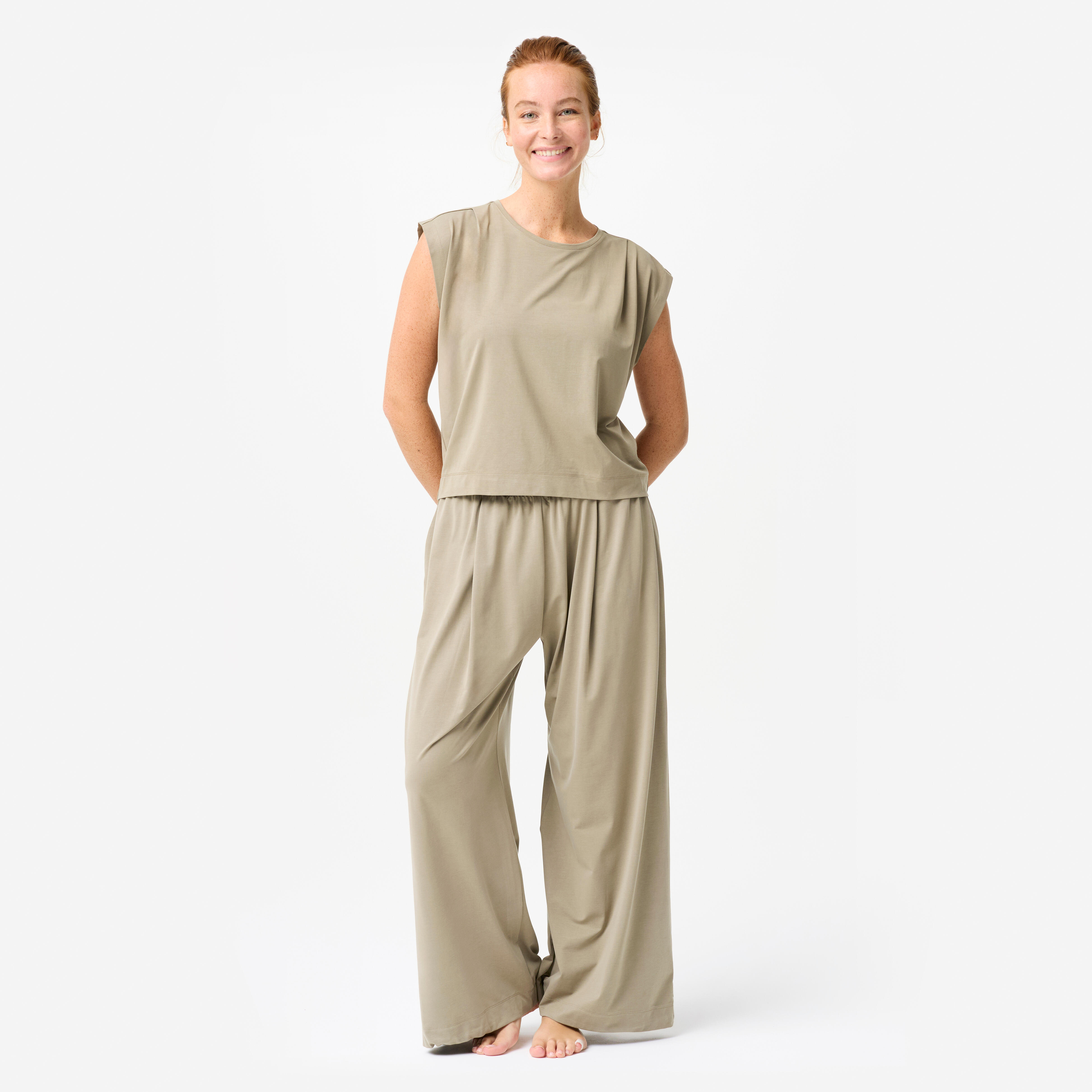 Women’s Yoga Leggings, Retreat - DECATHLON