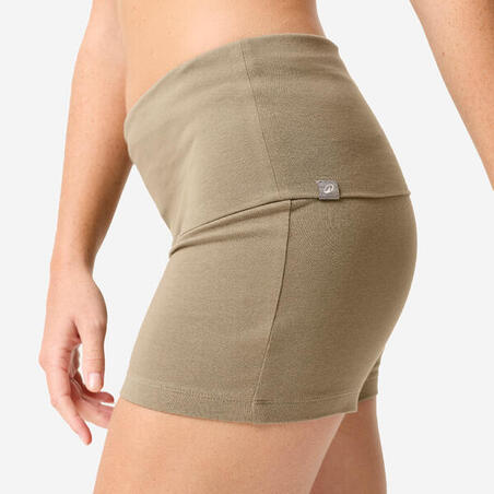 Шорти жіночі для йоги коричневі