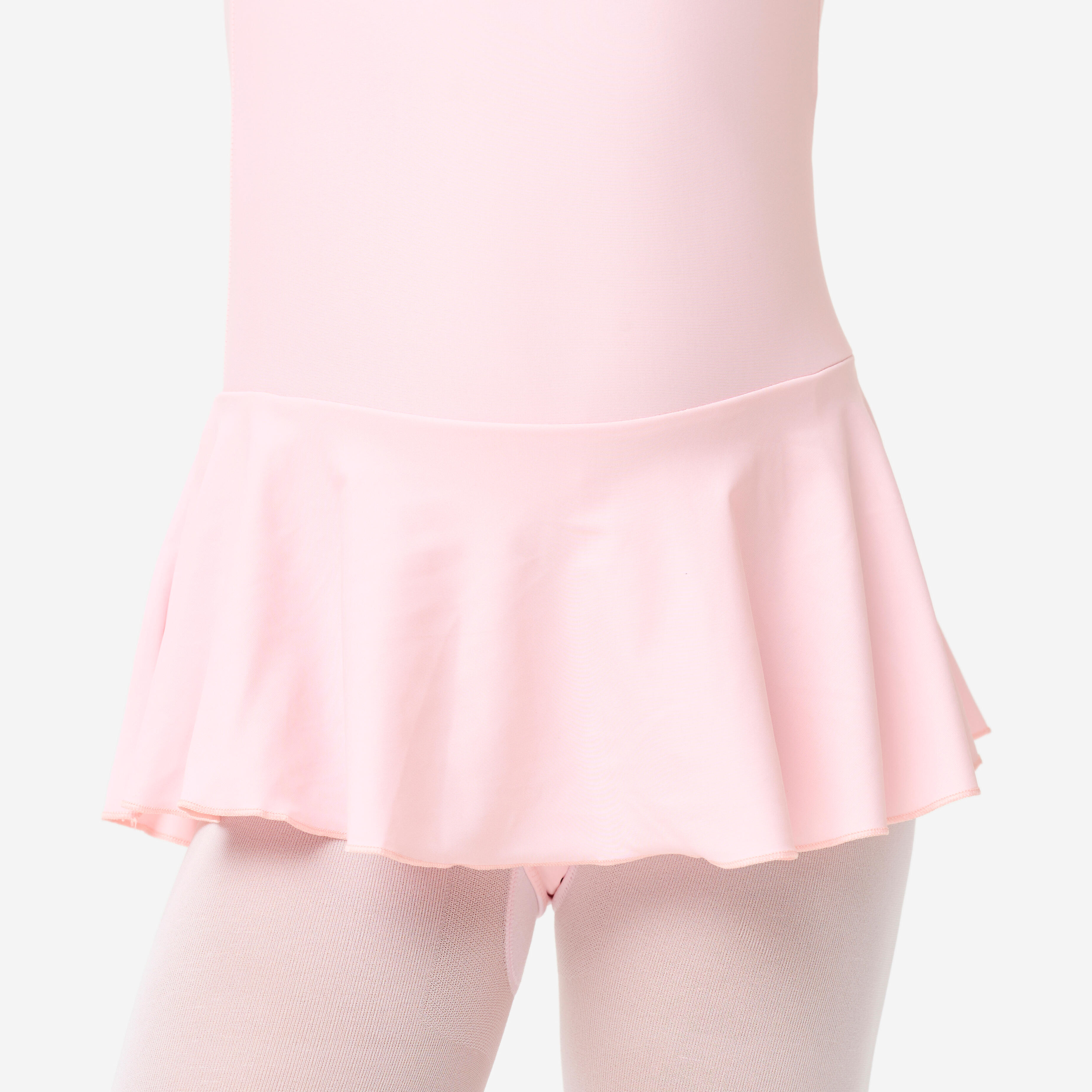 Girls' Voile Ballet Wrap Skirt - Pink - Candy pink - Domyos