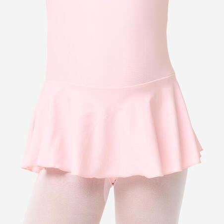 Купальник зі спідницею для балету рожевий