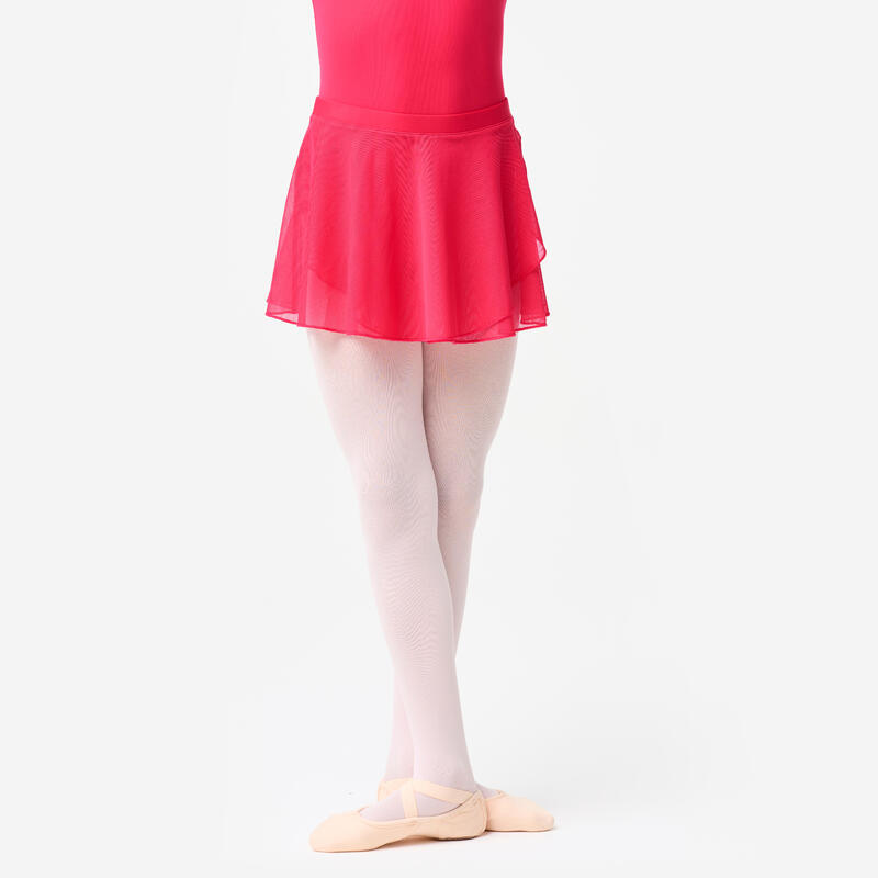 Fustă de voal Balet Alb Fete