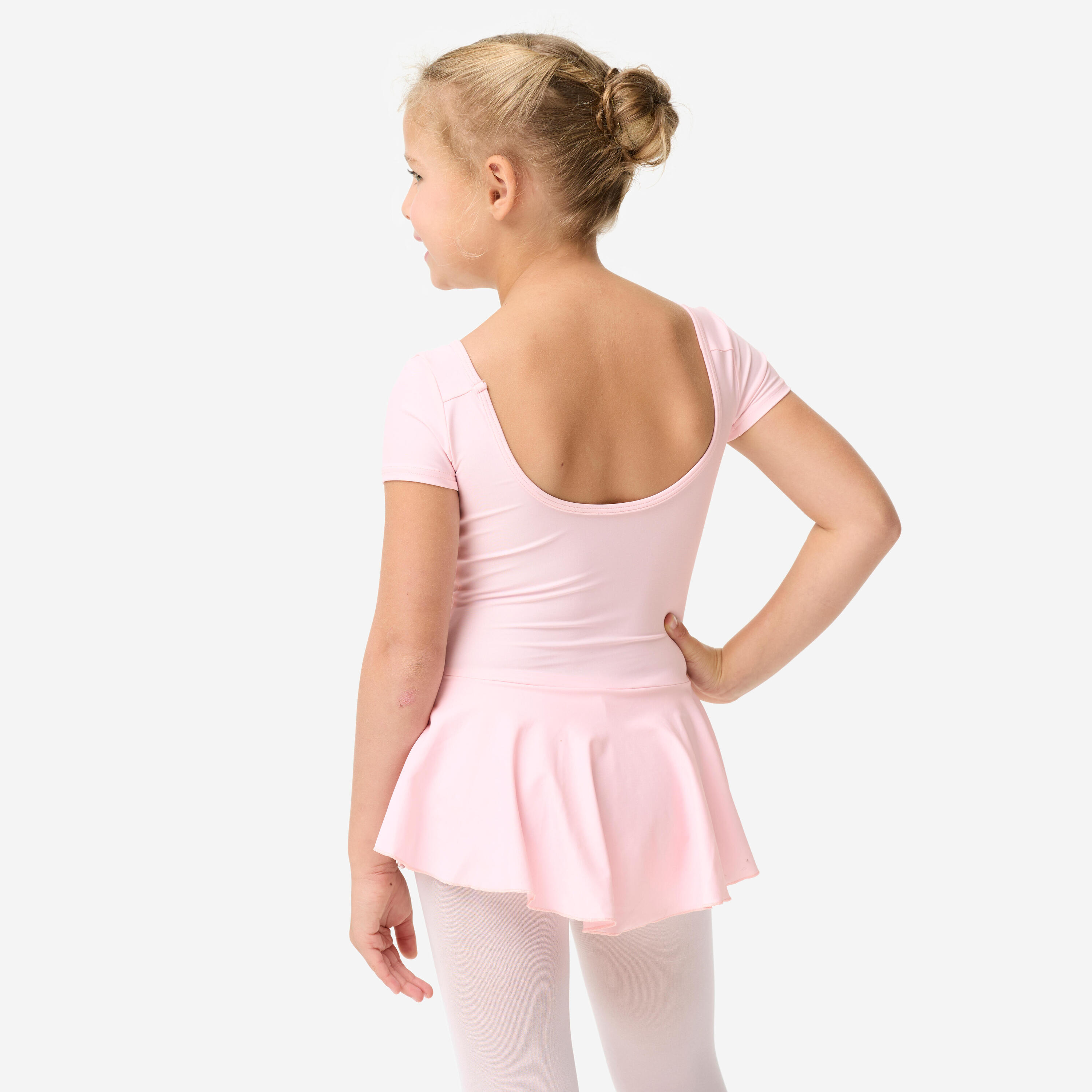 Léotard à jupette de danse classique enfant 4/10