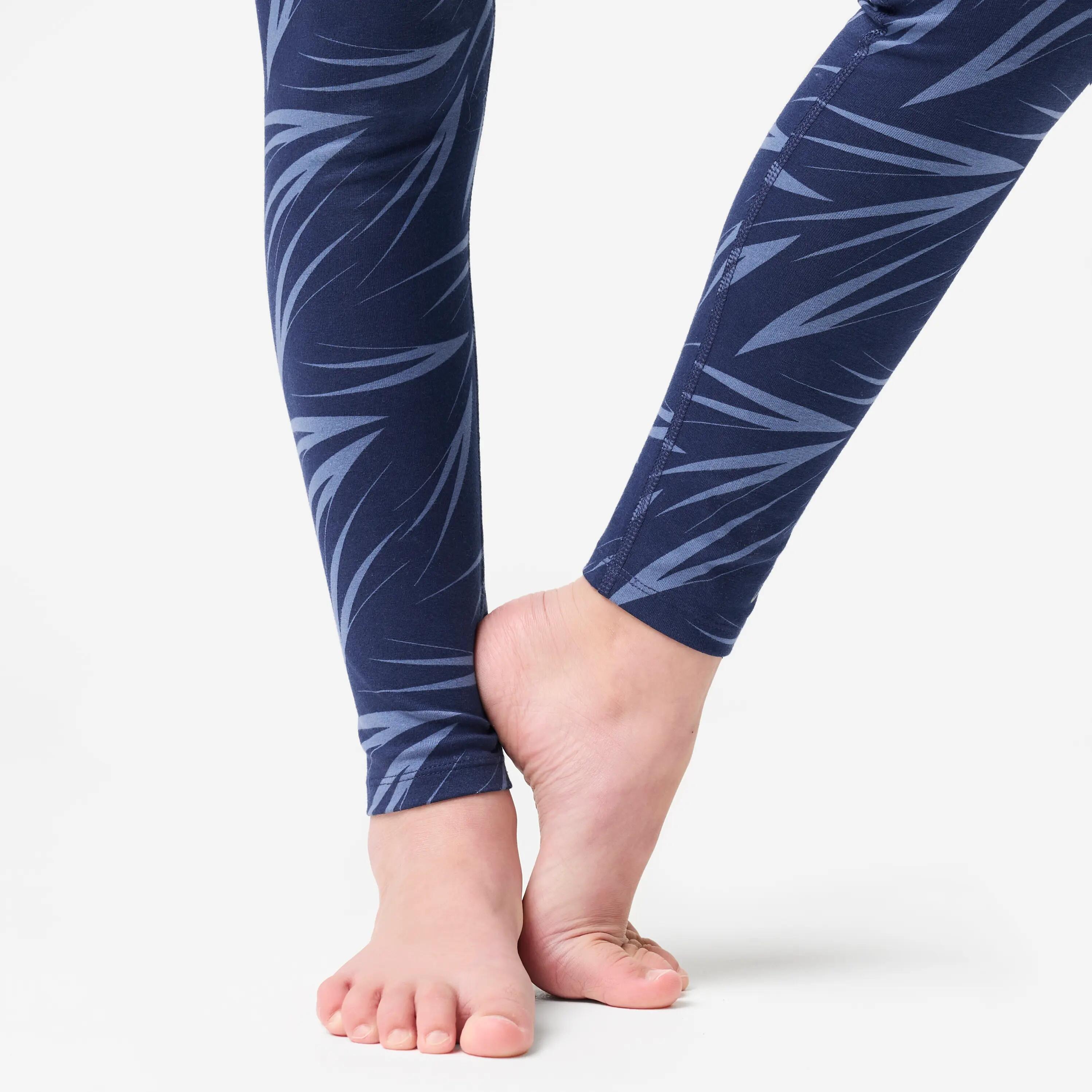 Legginsy do tańca nowoczesnego dla dzieci Starever wysoki stan 6/10