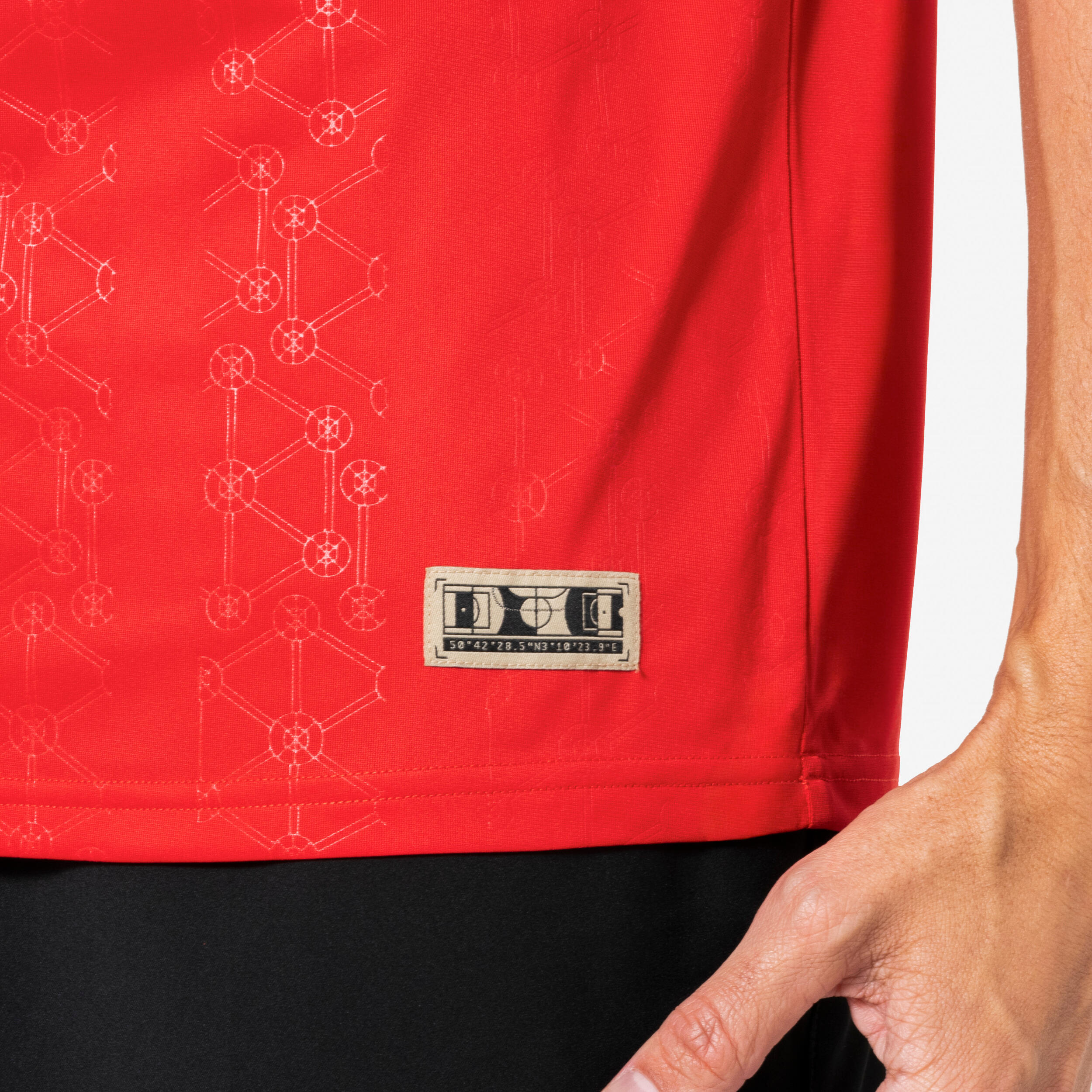 Fan-Fussballtrikot Belgien für Erwachsene 2026 8/9
