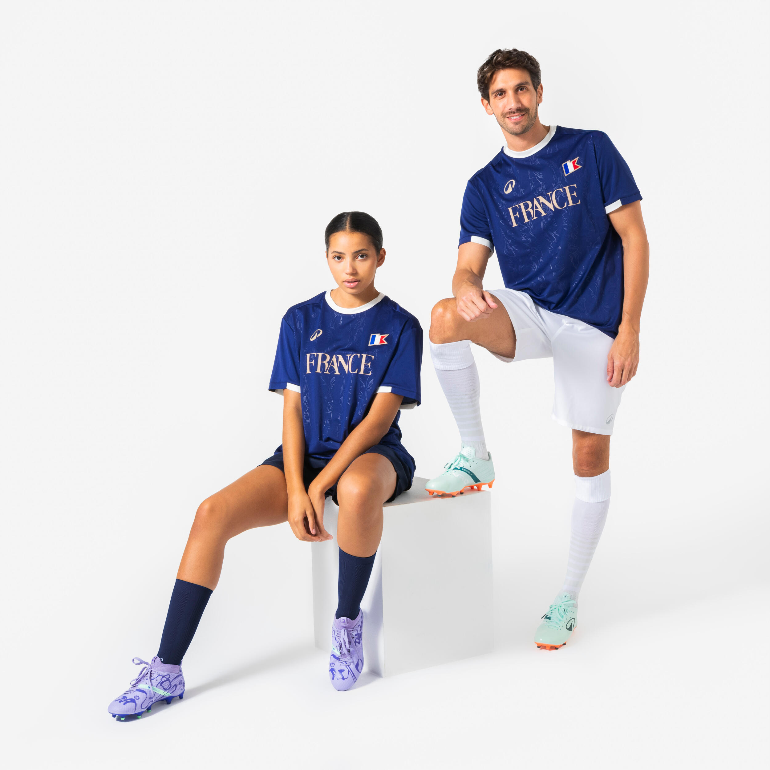 France Supporter Soccer Jersey - KIPSTA