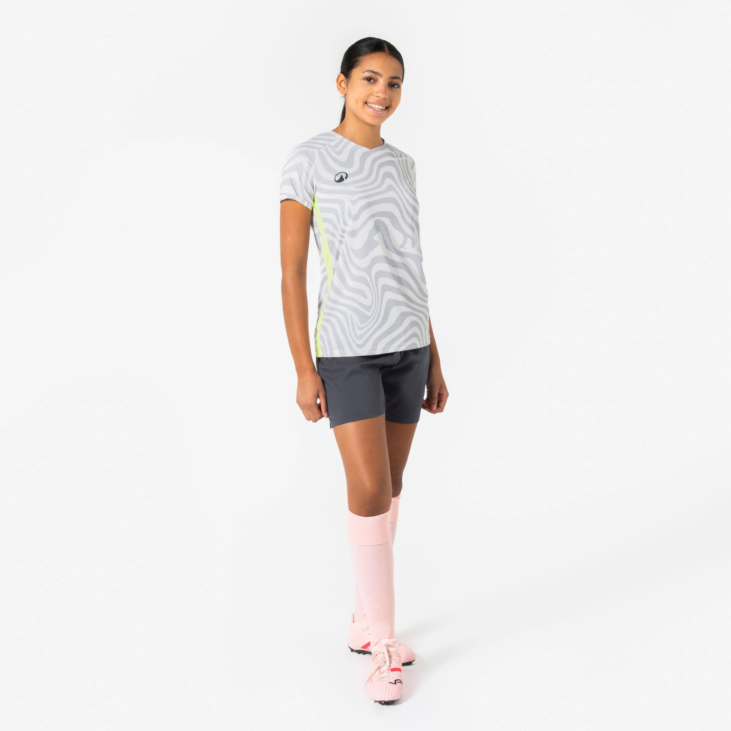 Women's Football Shorts Viralto - Dark Grey -  2