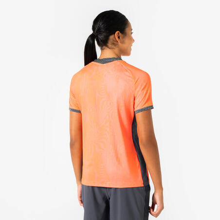 Футболка жіноча Viralto II для футболу світло-помаранчева