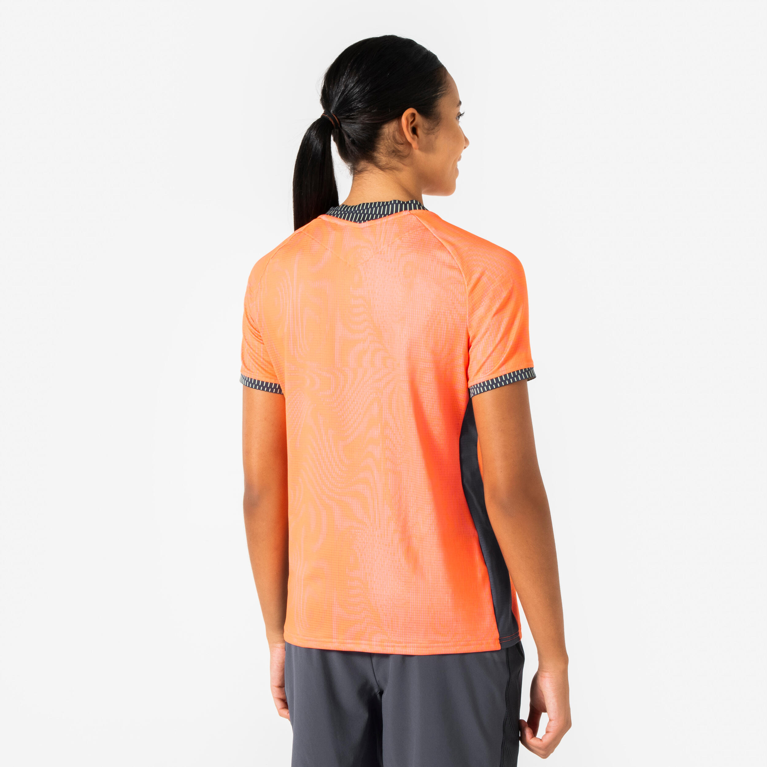 Chandail de soccer à manches courtes femme, Viralto II 4/10