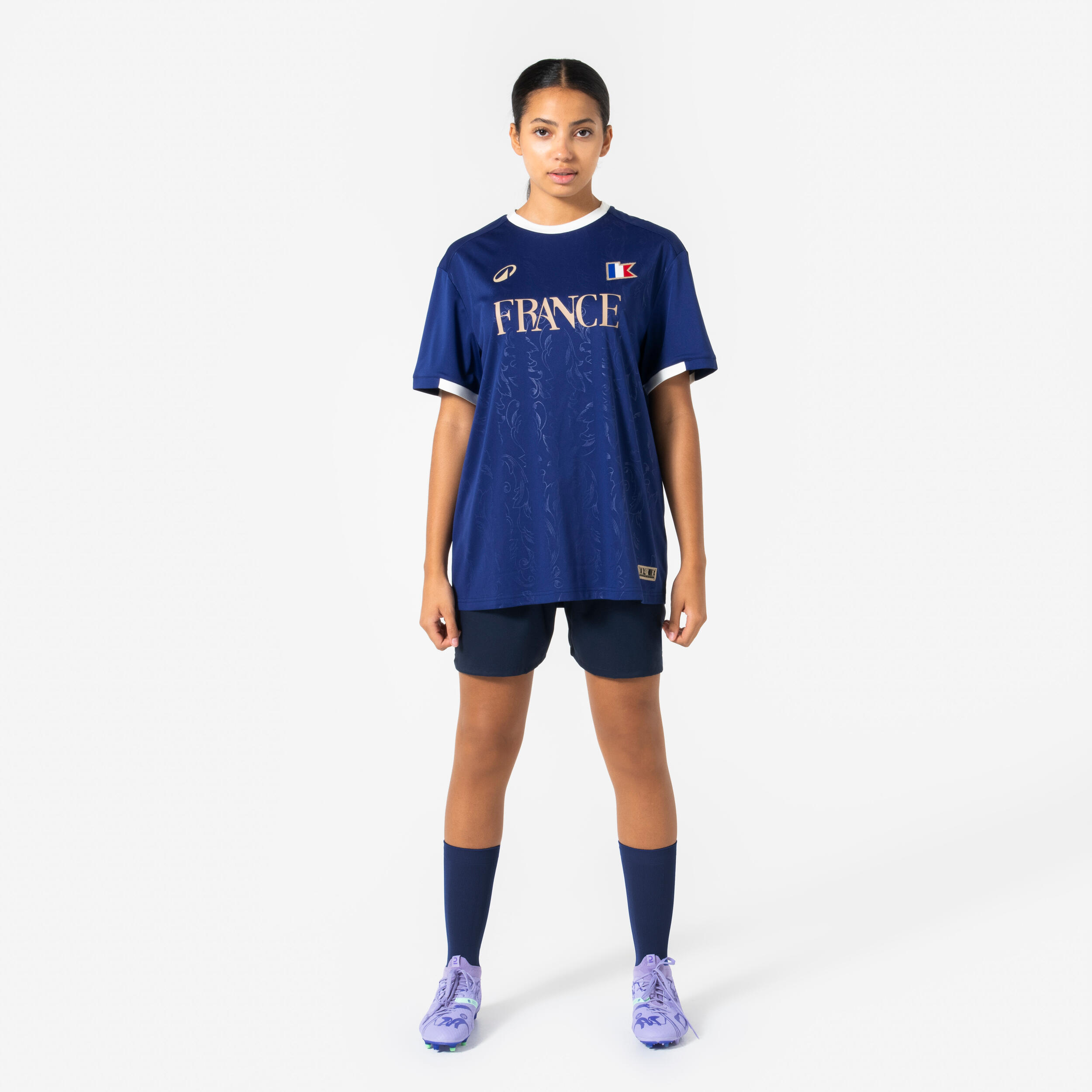 France Supporter Soccer Jersey - KIPSTA