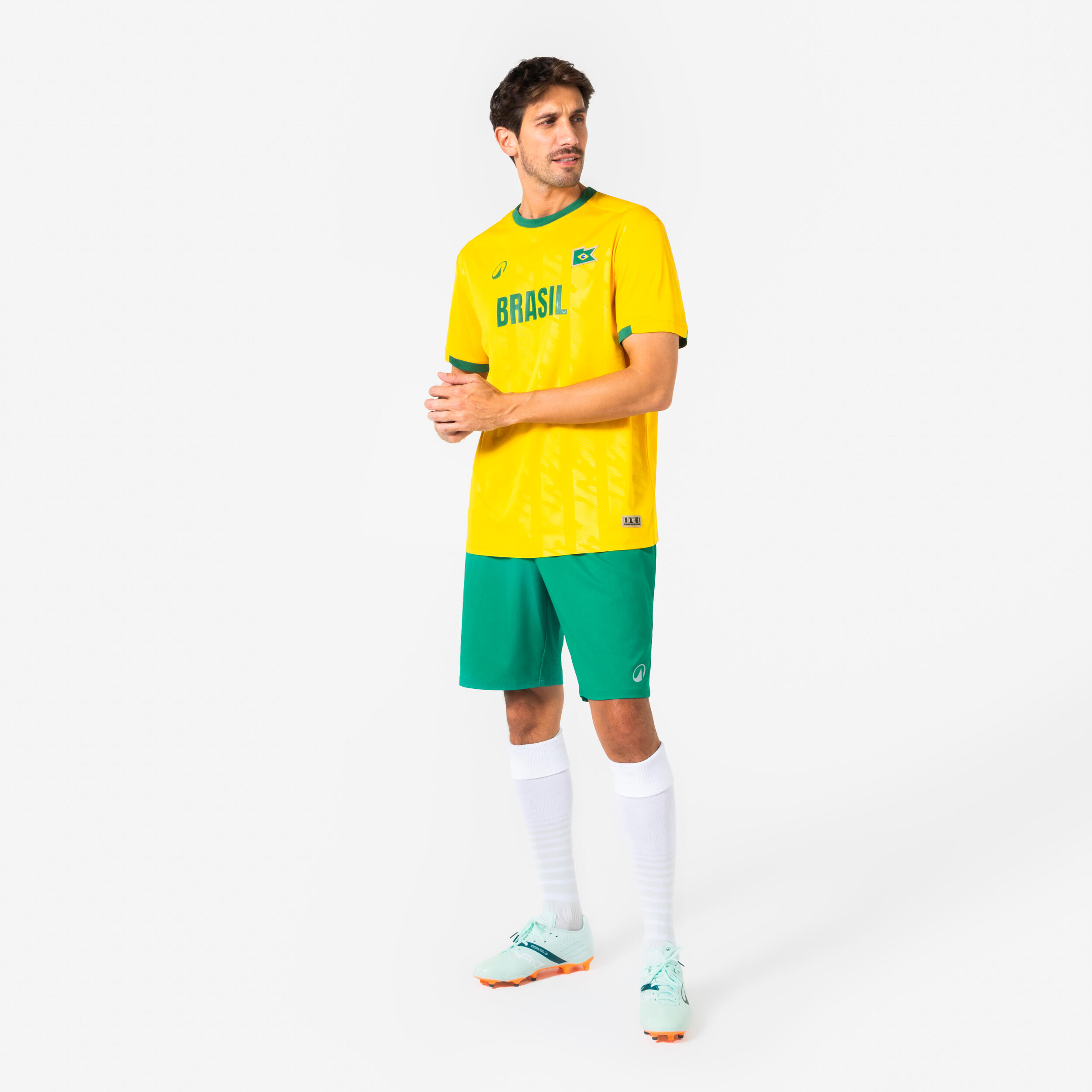 Brazil Supporter Soccer Jersey - KIPSTA