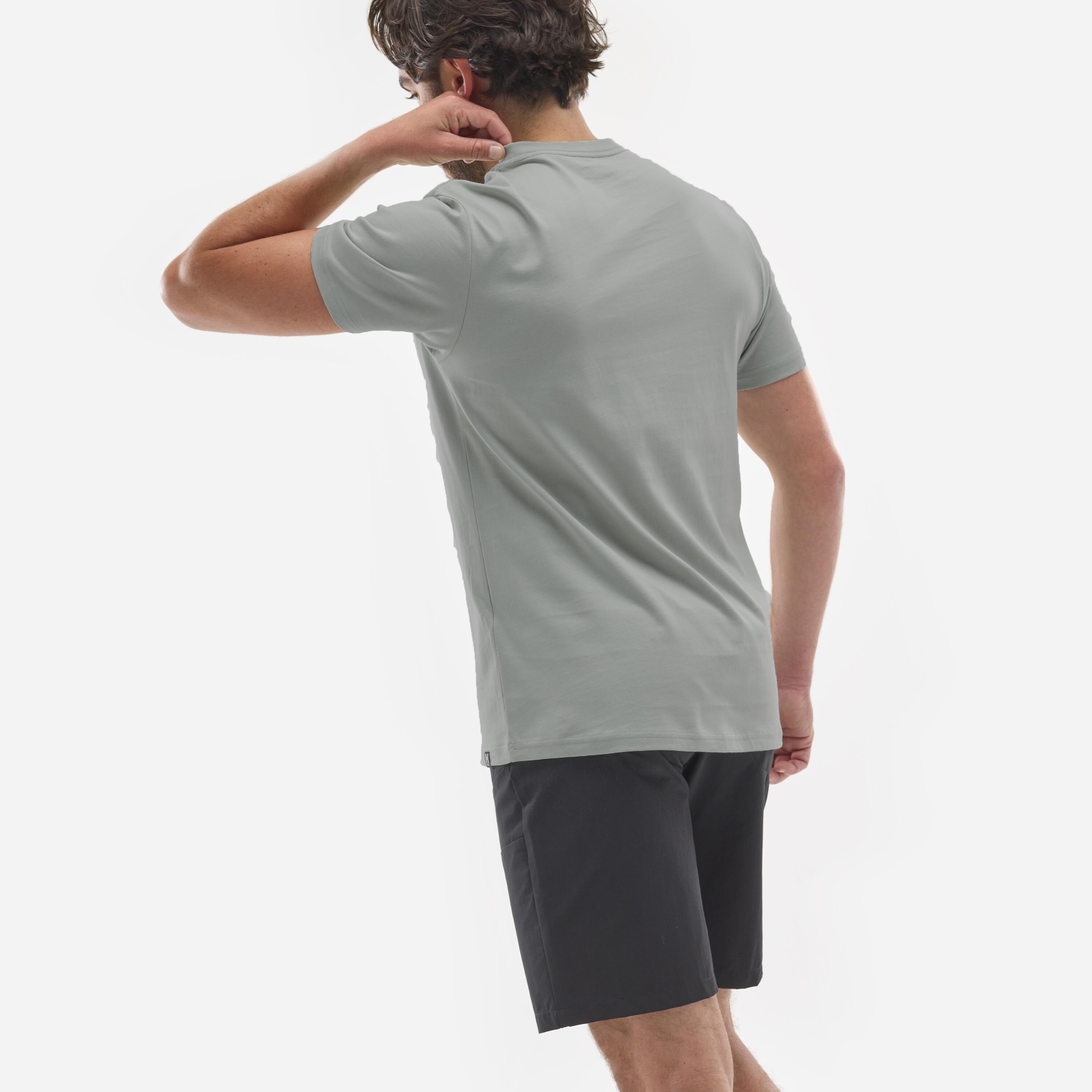 *FR T-SHIRT  Millet gris homme 2/3
