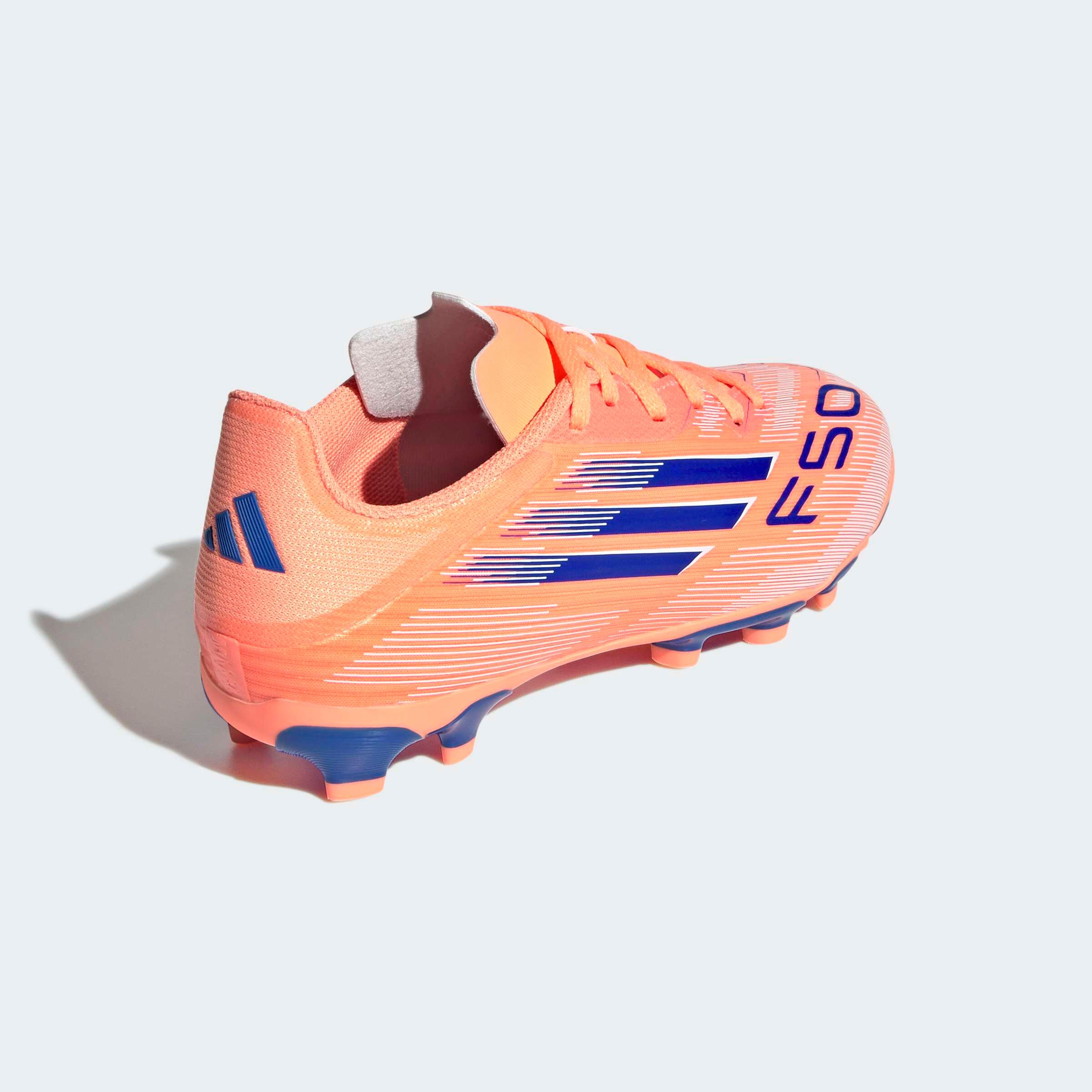 Chuteiras de Futebol Criança F50 LEAGUE Multipiso Laranja 9/10