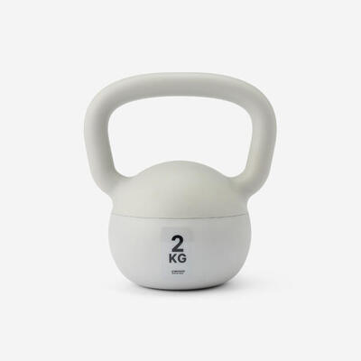 Kettlebell palestra 2kg grigio