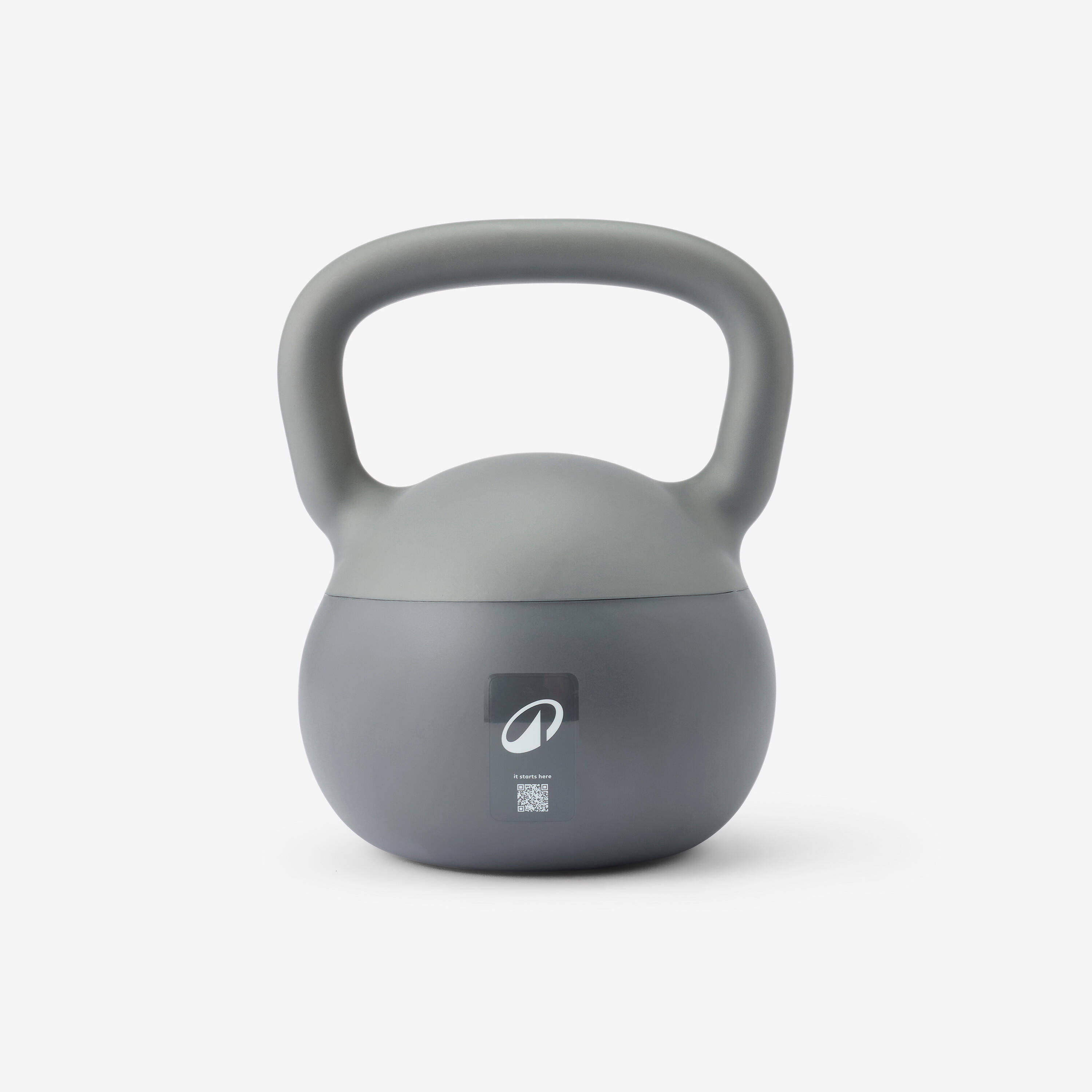 Soft Home Kettlebell, 8 Kg - Grey -  5