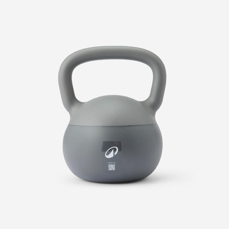 Grey Domyos soft home kettlebell 8 kg
