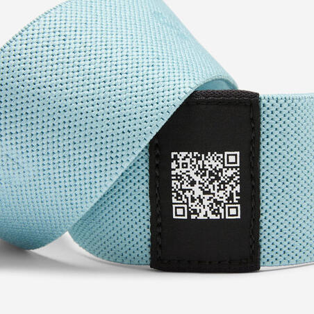 Стрічка-еспандер для тренування сідниць з низьким рівнем опору блакитна