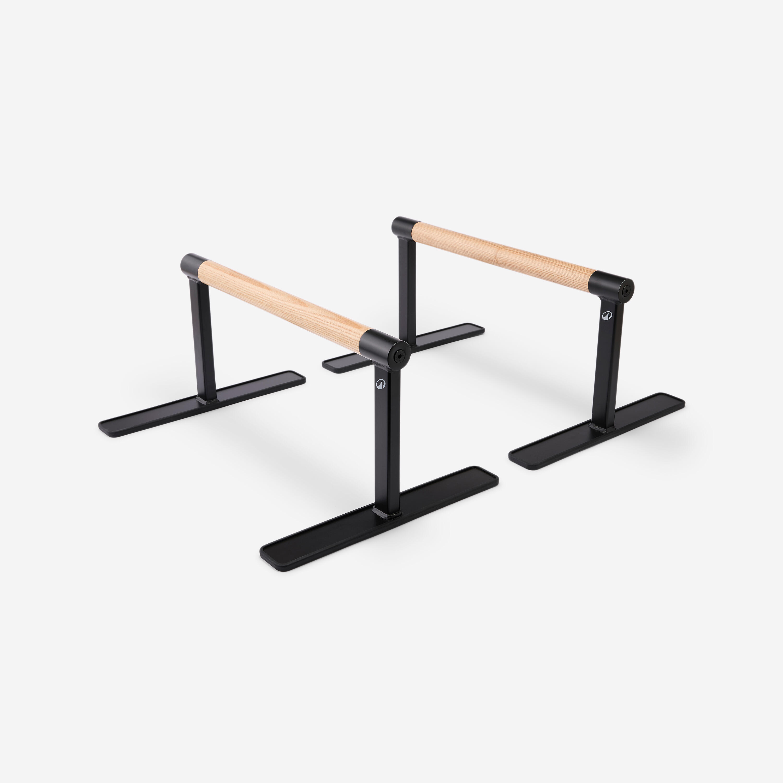 Parallettes avec embouts adhérents