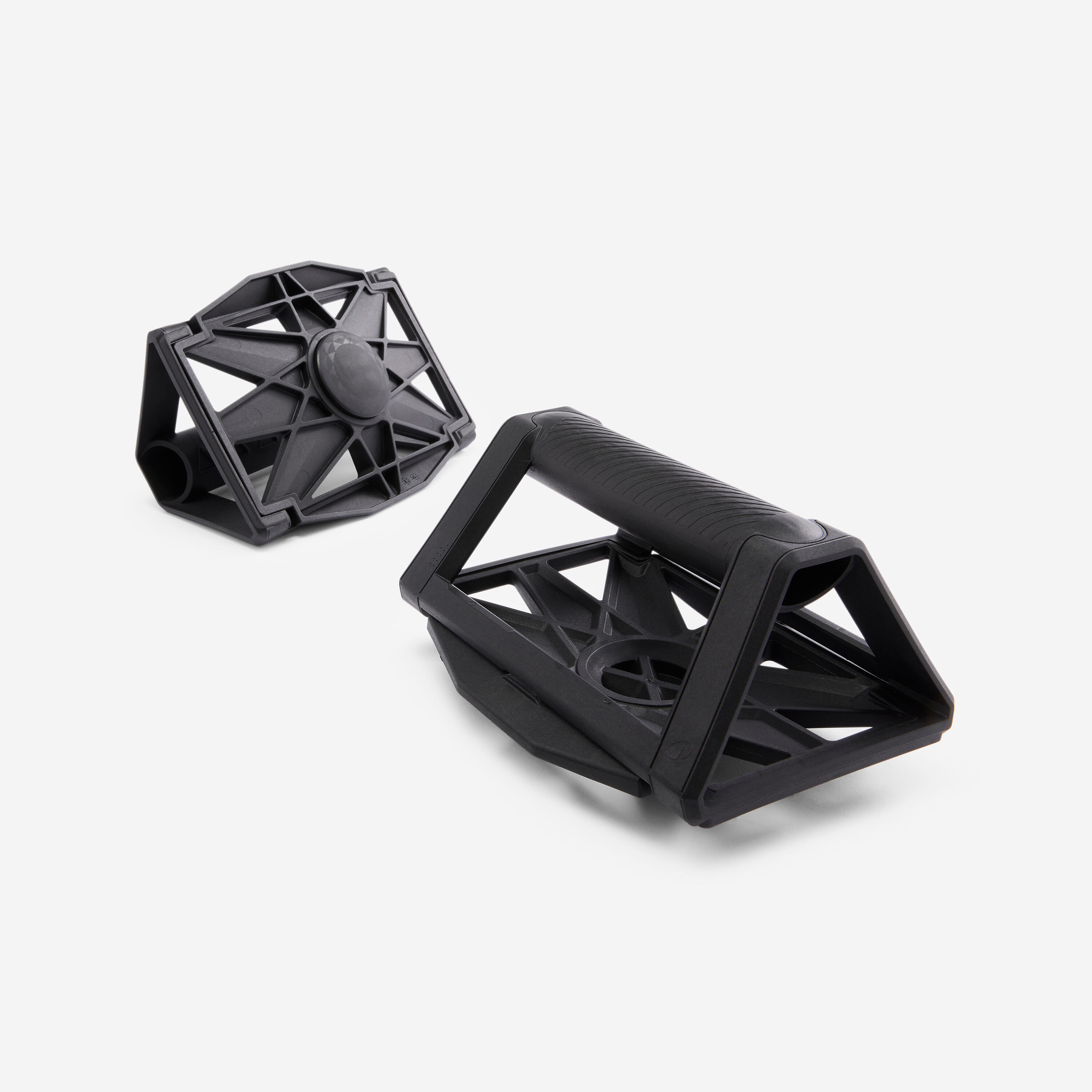 Poignées de musculation pour pompes avec base instable modulable - DOMYOS