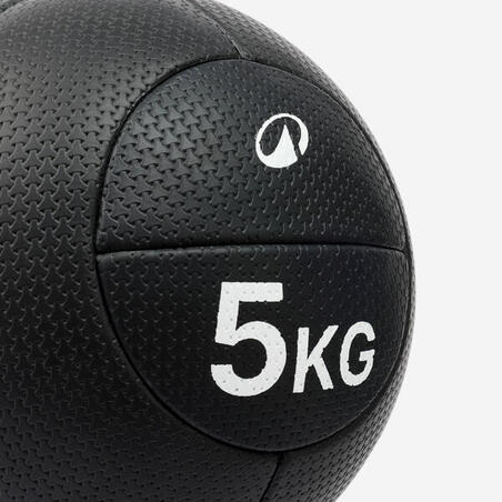 Медбол 5 кг чорний