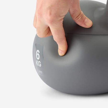 Гиря Home 6 кг сіра