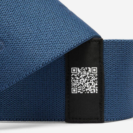 Стрічка-еспандер для тренування сідниць з високим рівнем опору темно-синя