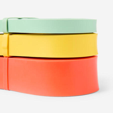 Набір еластичних стрічок-еспандерів 3 шт 10 кг, 20 кг, 30 кг