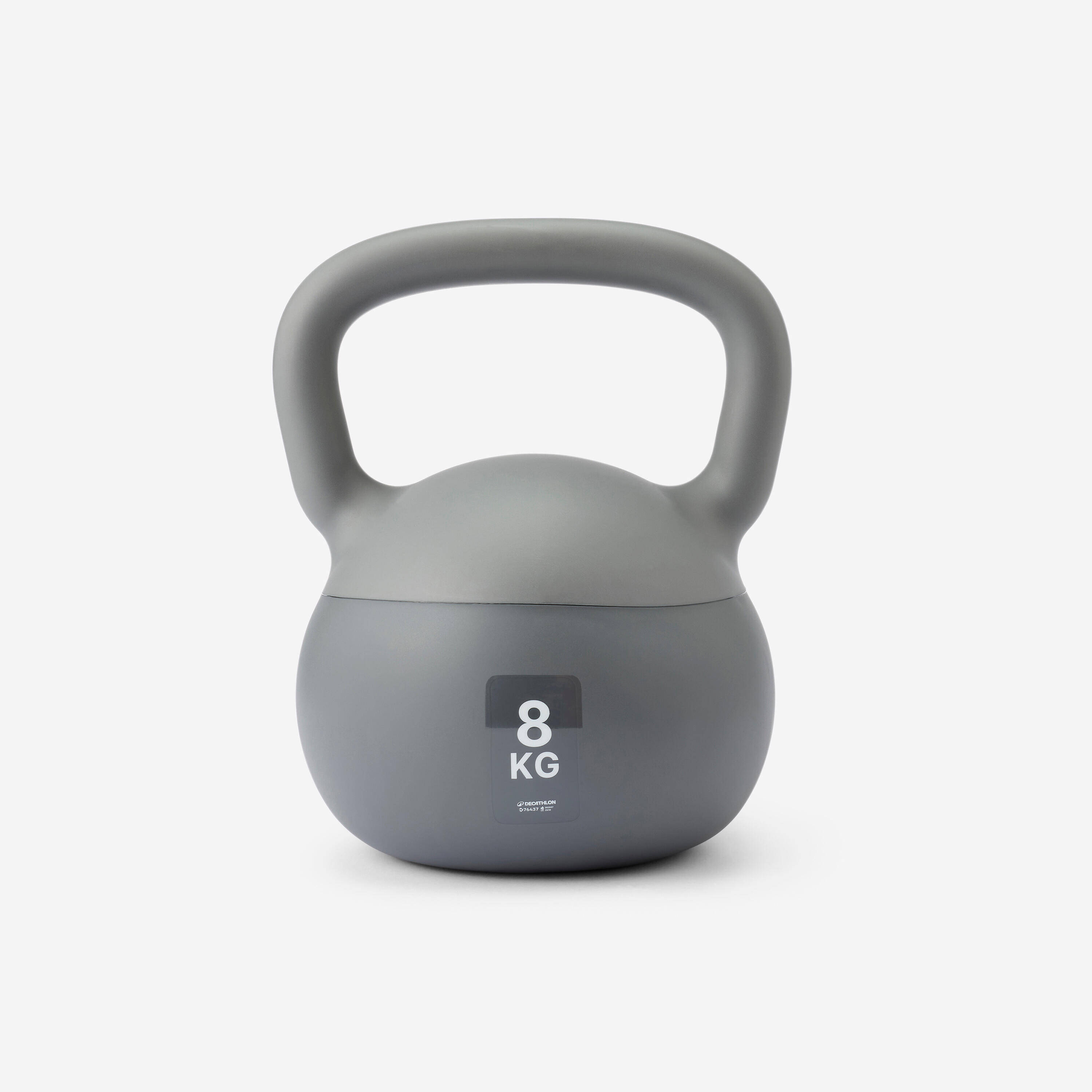 Soft Home Kettlebell, 8 Kg - Grey -  1