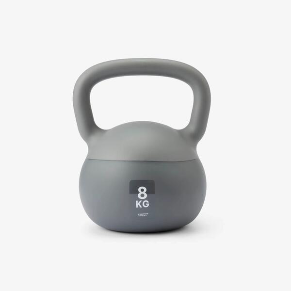 Soft kettlebell with a wide handle