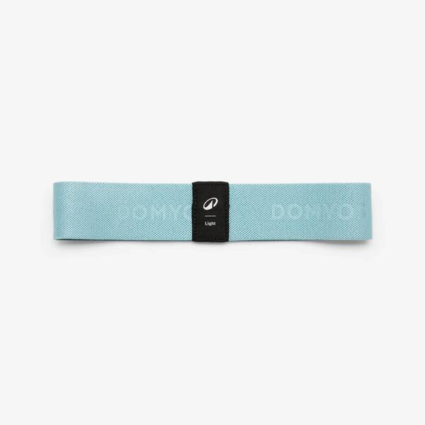 Blue fabric loop band