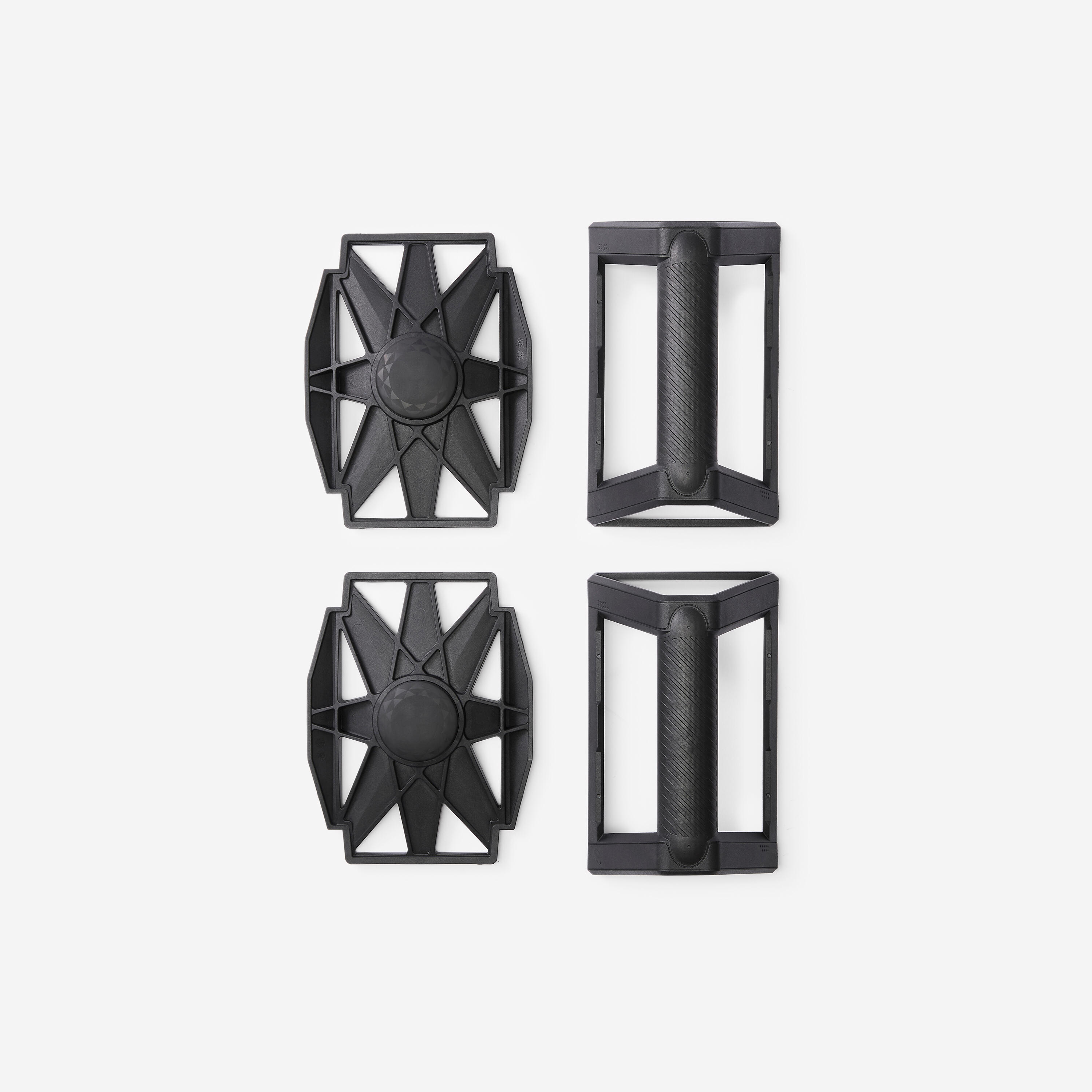 Poignées de musculation pour pompes avec base instable modulable - DOMYOS